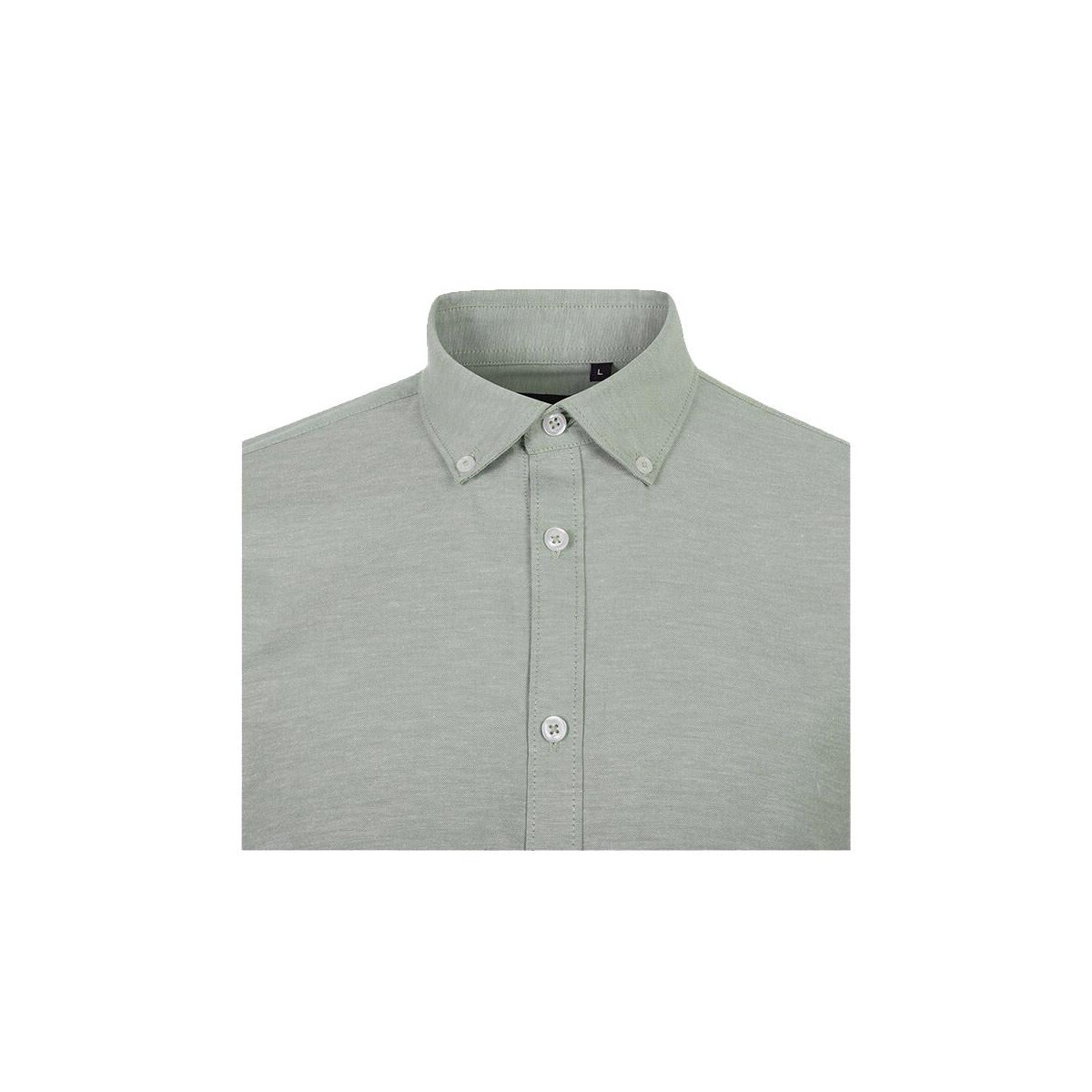 Koszule z logo – vl prithvi man. męska koszula oxford (180 g/m²) z bawełny (50%), poliestru (45%) i elastanu (5%) 36159_109-d VL PRITHVI MAN. Męska koszula Oxford (180 g/m²) z bawełny (50%), poliestru (45%) i elastanu (5%) 36159_109-d