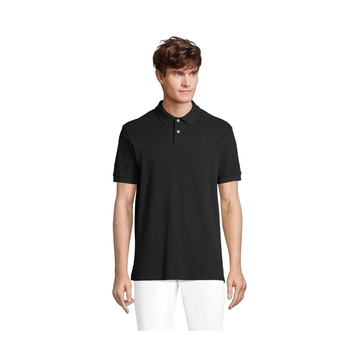 Koszulki polo z logo – pacific men polo pacific s04439-bk PACIFIC MEN POLO PACIFIC s04439-bk