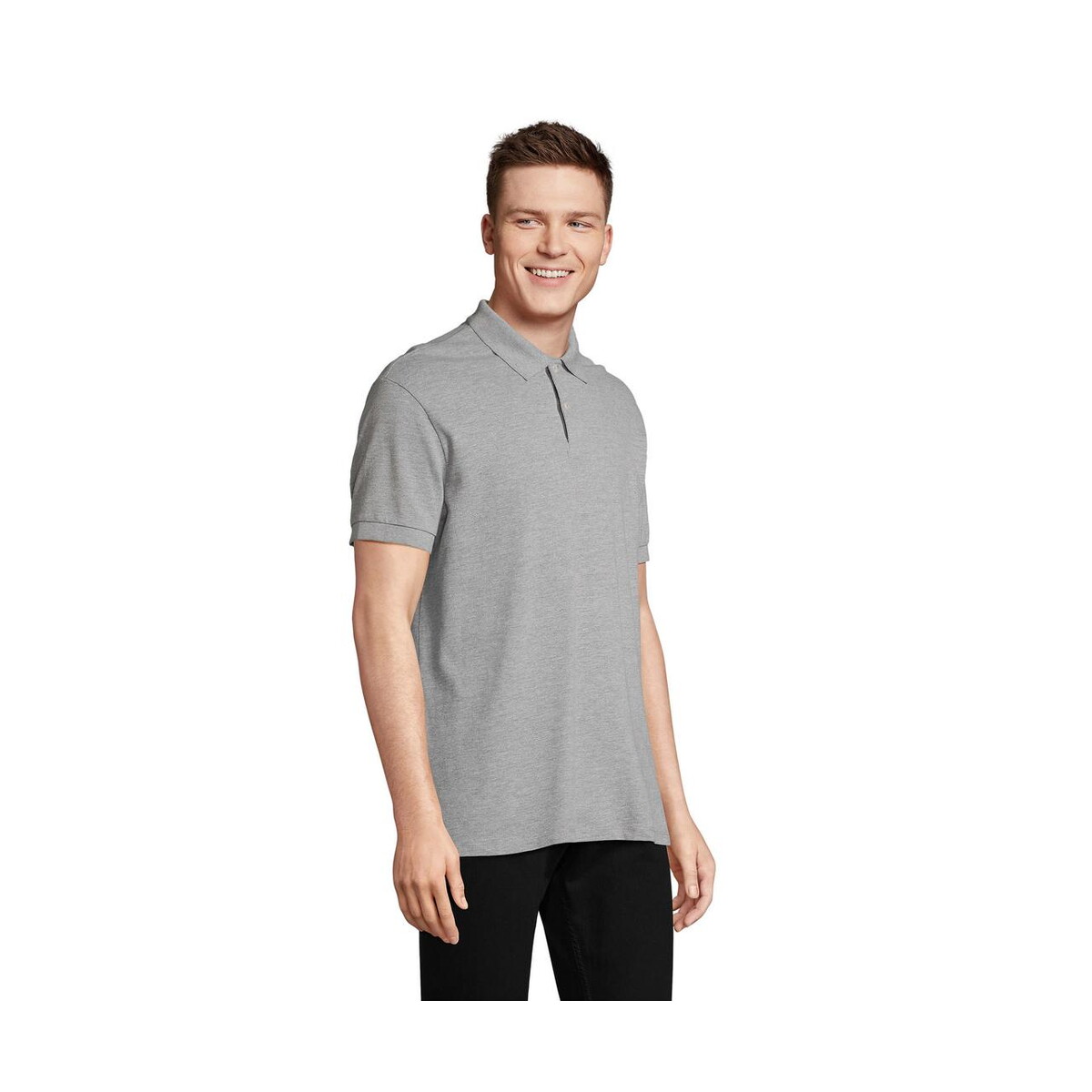 Koszulki polo z logo – pacific men polo pacific s04439-gy-side PACIFIC MEN POLO PACIFIC s04439-gy-side