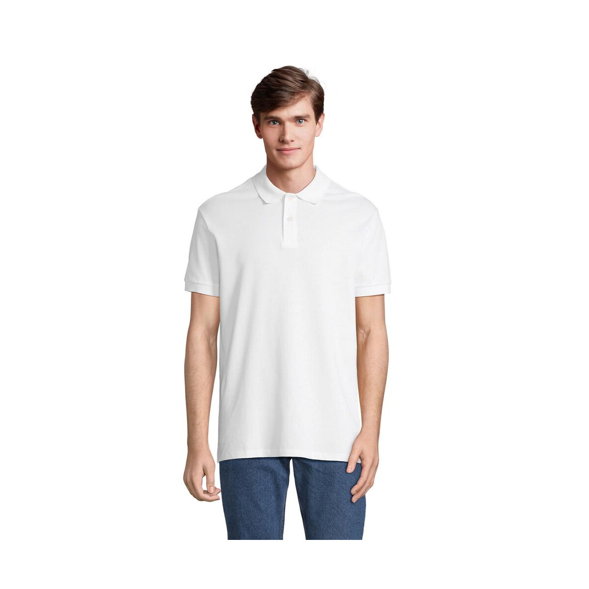 Koszulki polo z logo – pacific men polo pacific s04439-wh PACIFIC MEN POLO PACIFIC s04439-wh