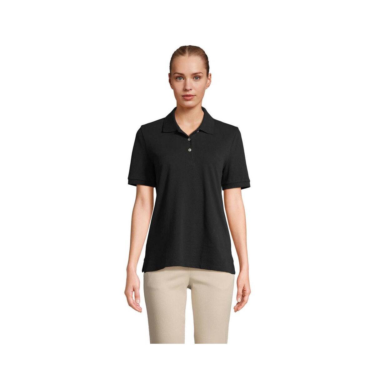 Koszulki polo z logo – pacific women polo pacific women s04440-bk PACIFIC WOMEN POLO PACIFIC WOMEN s04440-bk