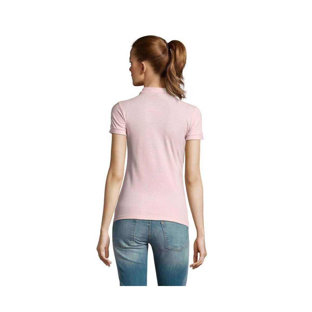 Koszulki polo z logo – passion damskie polo 170g passion s11338-pk-back PASSION Damskie POLO 170g PASSION s11338-pk-back