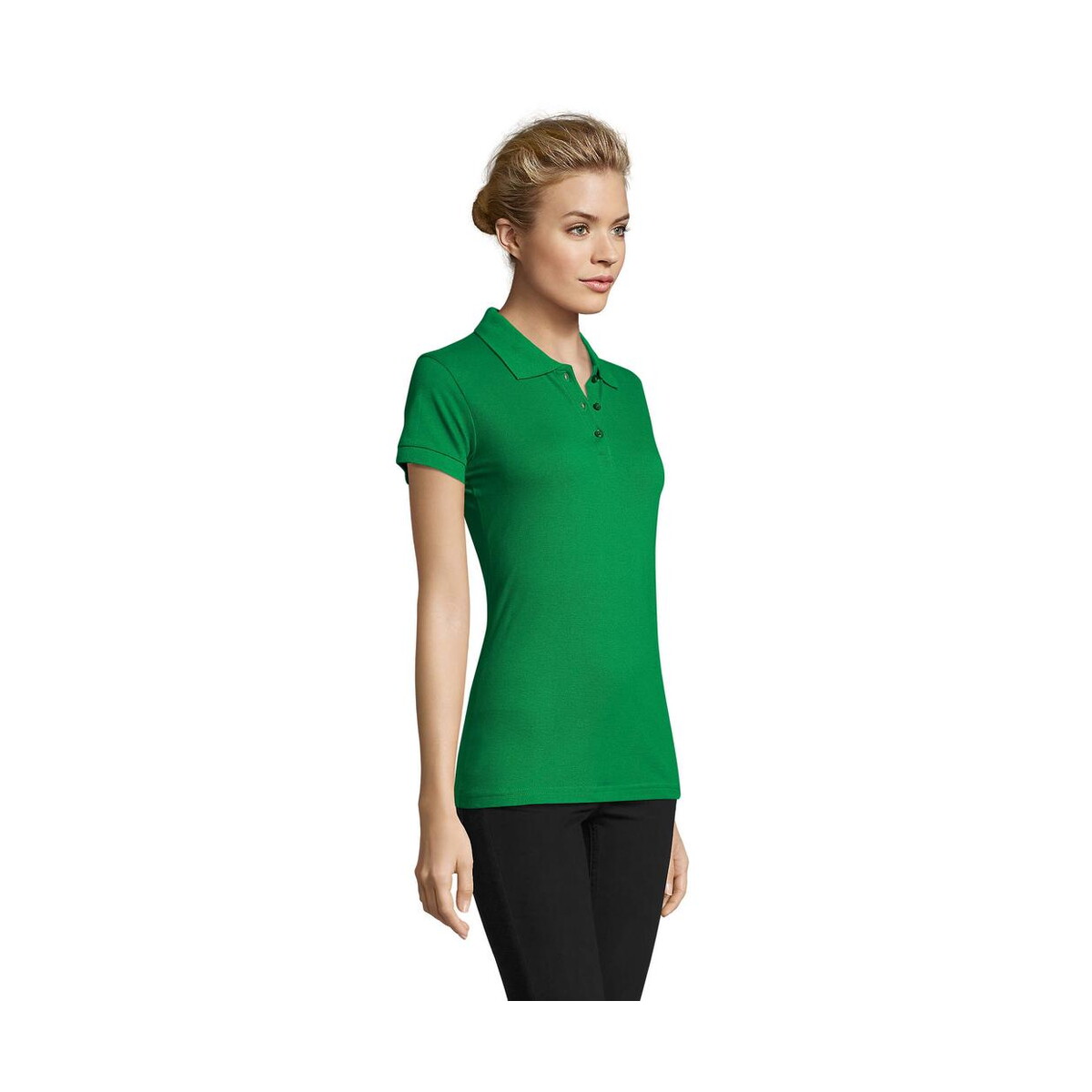 Koszulki polo z logo – perfect damskie polo 180g perfect women s11347-kg-side PERFECT Damskie POLO 180g PERFECT WOMEN s11347-kg-side