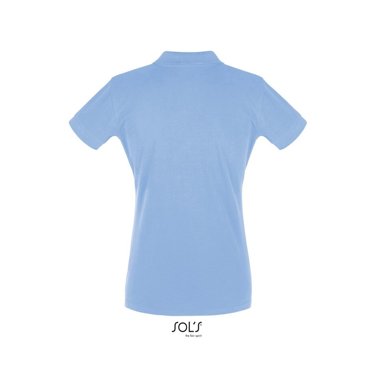 Koszulki polo z logo – perfect damskie polo 180g perfect women s11347-sp-back PERFECT Damskie POLO 180g PERFECT WOMEN s11347-sp-back
