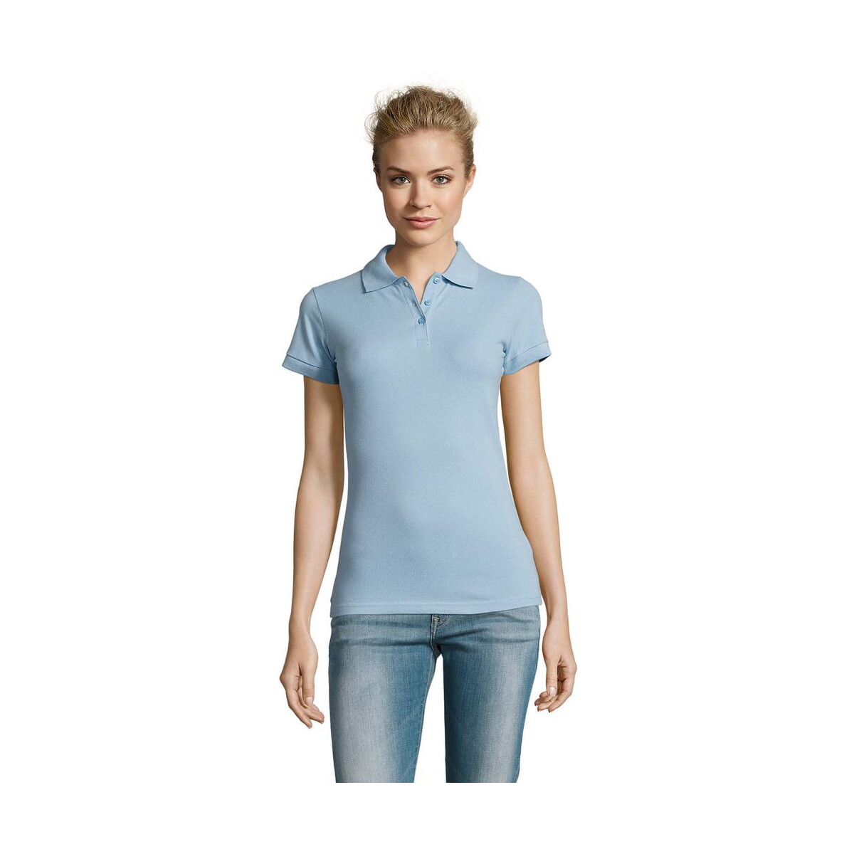 Koszulki polo z logo – perfect damskie polo 180g perfect women s11347-sp PERFECT Damskie POLO 180g PERFECT WOMEN s11347-sp