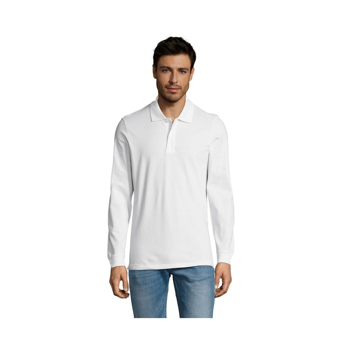 Koszulki polo z logo – perfect men lsl polo 180g perfect lsl men s02087-wh PERFECT MEN LSL POLO 180g PERFECT LSL MEN s02087-wh