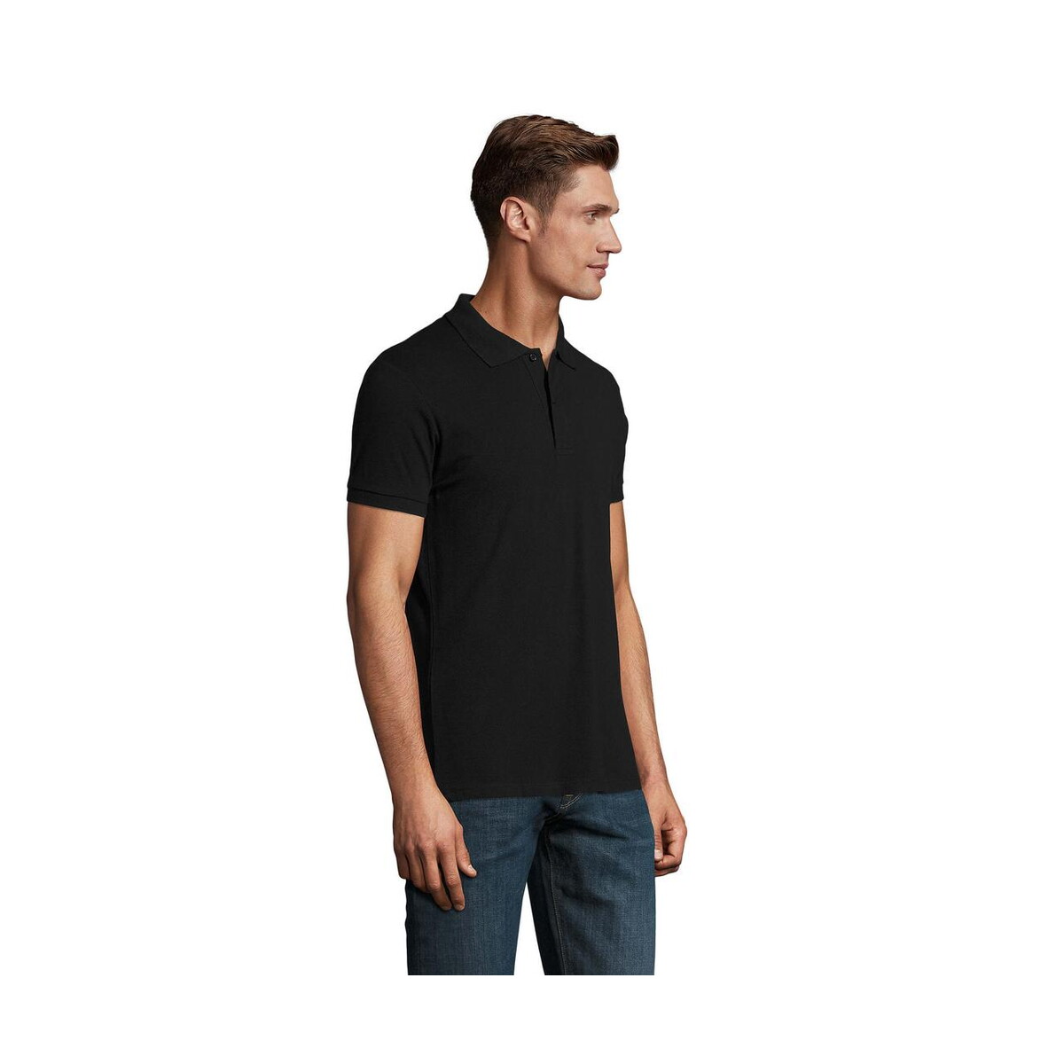 Koszulki polo z logo – perfect men polo 180g perfect men s11346-bk-side PERFECT MEN Polo 180g PERFECT MEN s11346-bk-side