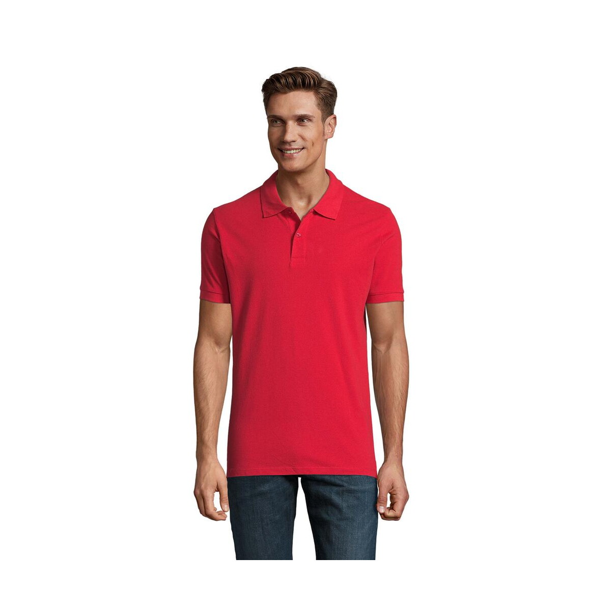 Koszulki polo z logo – perfect men polo 180g perfect men s11346-rd PERFECT MEN Polo 180g PERFECT MEN s11346-rd