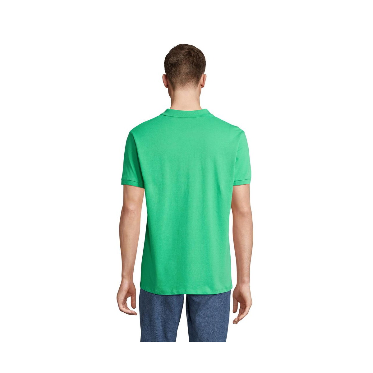 Koszulki polo z logo – planet men polo 170g planet men s03566-eo-back PLANET MEN polo 170g PLANET MEN s03566-eo-back