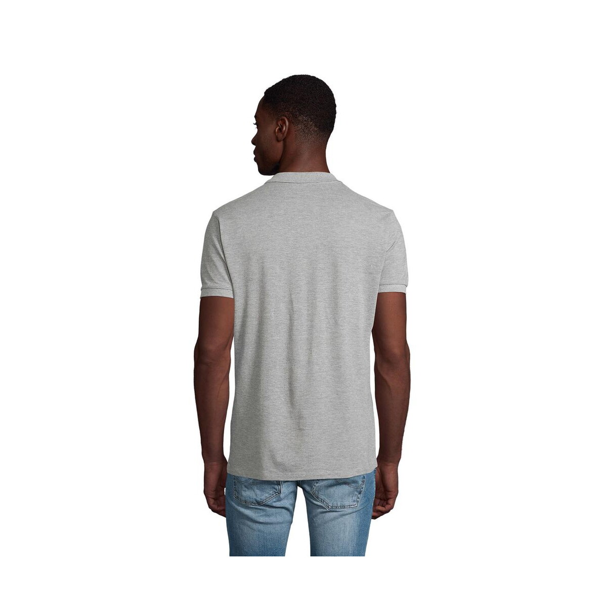Koszulki polo z logo – planet men polo 170g planet men s03566-gy-side PLANET MEN polo 170g PLANET MEN s03566-gy-side