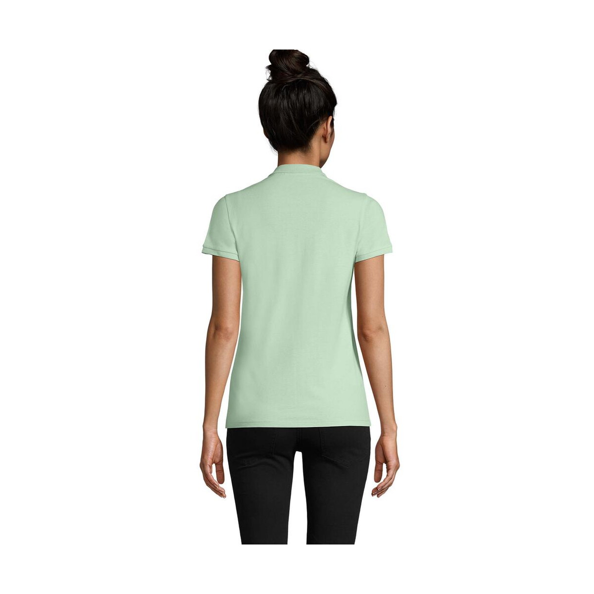 Koszulki polo z logo – planet women polo 170g planet women s03575-gn-side PLANET WOMEN polo 170g PLANET WOMEN s03575-gn-side