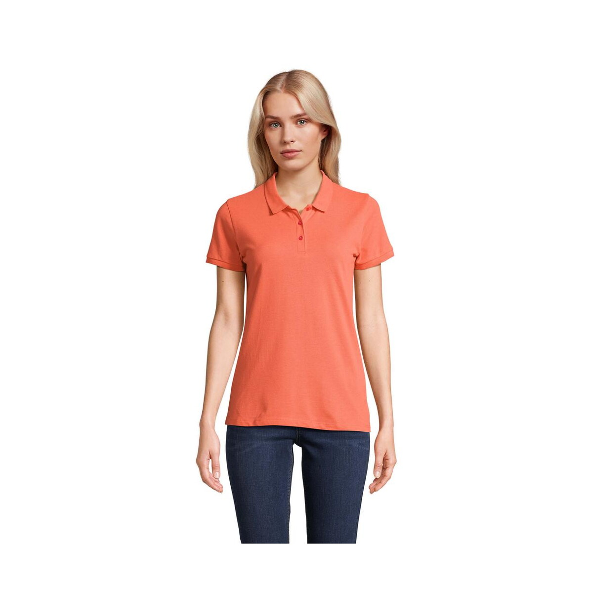Koszulki polo z logo – planet women polo 170g planet women s03575-po PLANET WOMEN polo 170g PLANET WOMEN s03575-po