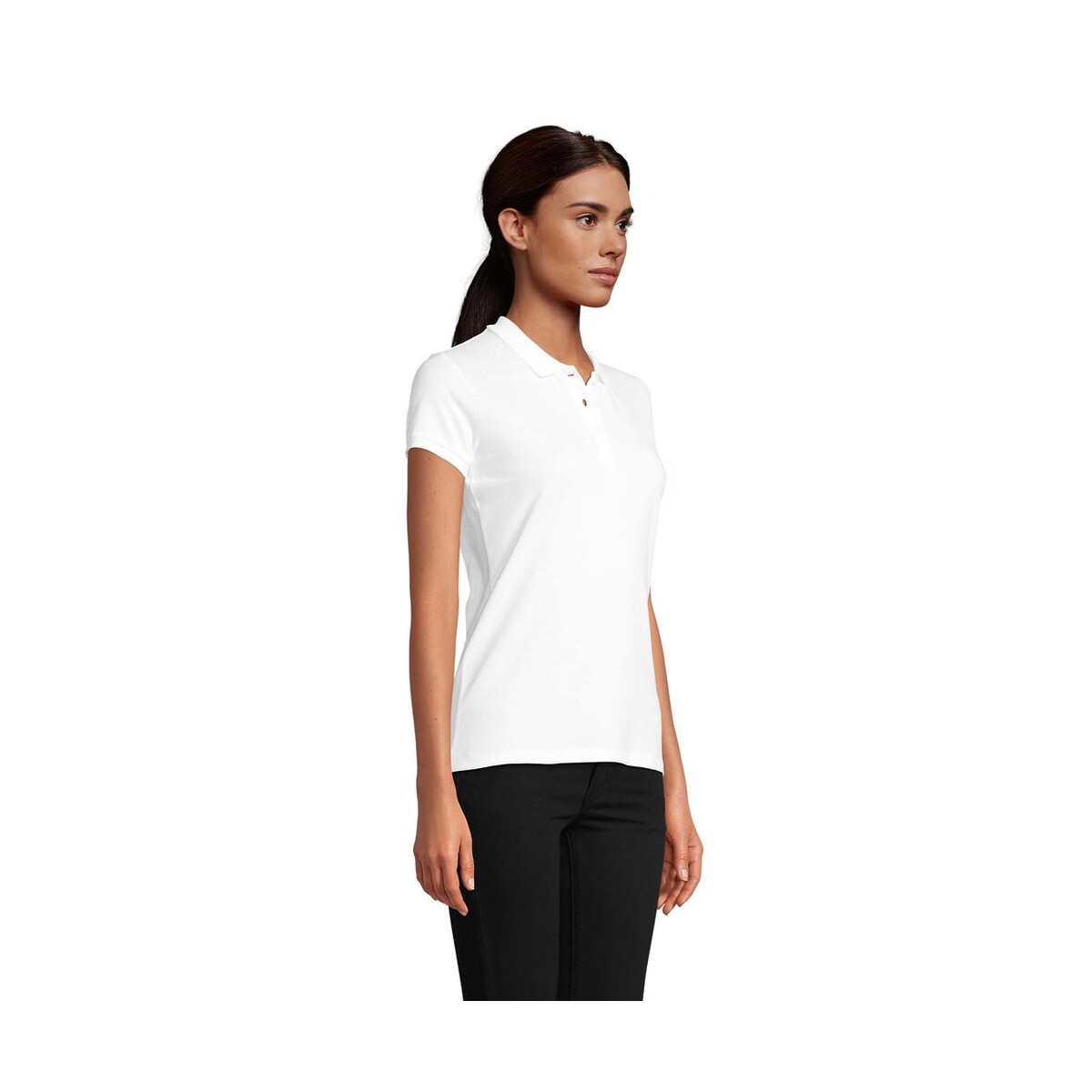 Koszulki polo z logo – planet women polo 170g planet women s03575-wh-back PLANET WOMEN polo 170g PLANET WOMEN s03575-wh-back