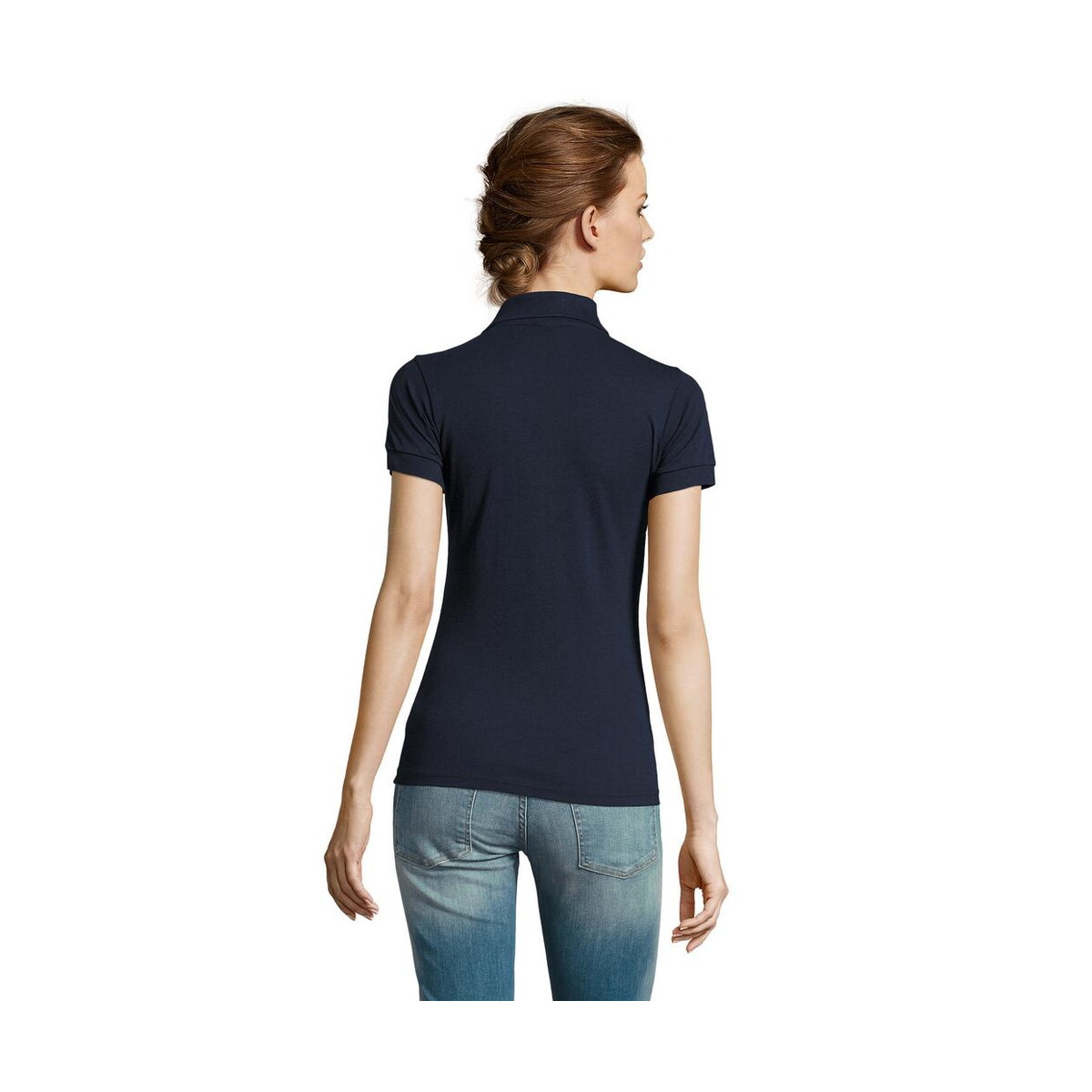 Koszulki polo z logo – prime damskie polo 200g prime women s00573-fn-back PRIME Damskie POLO 200g PRIME WOMEN s00573-fn-back