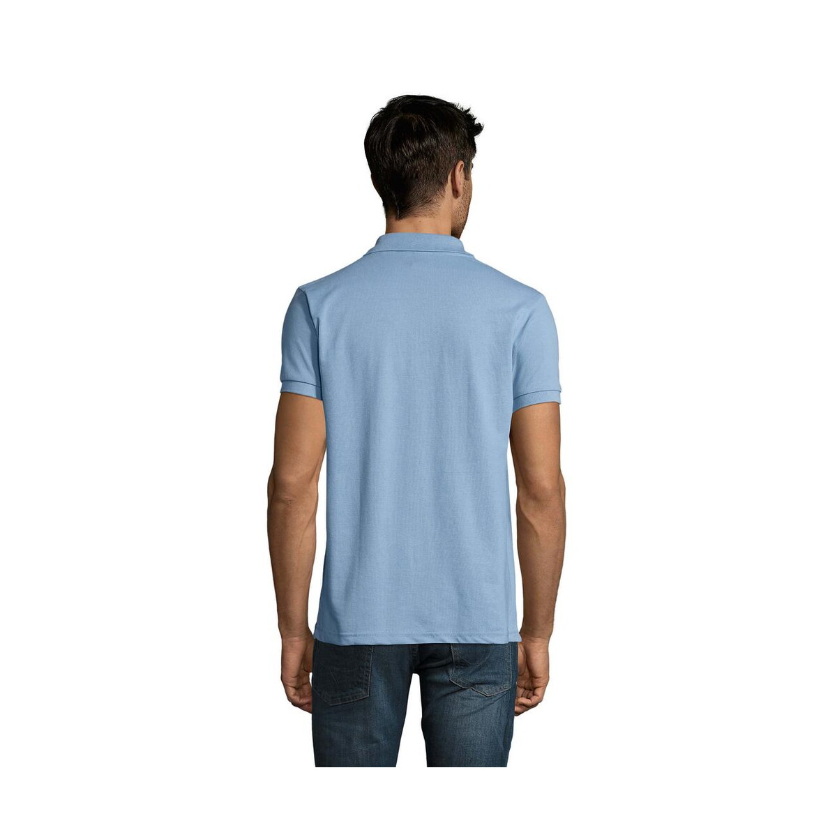 Koszulki polo z logo – prime męskie polo 200g prime men s00571-sp-back PRIME Męskie polo 200g PRIME MEN s00571-sp-back