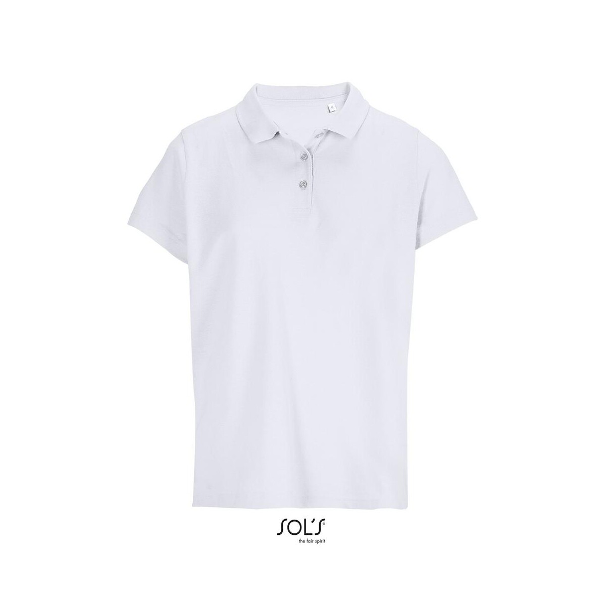 Koszulki polo z logo – pulse women polo pulse women s04501-wh PULSE WOMEN POLO PULSE WOMEN s04501-wh