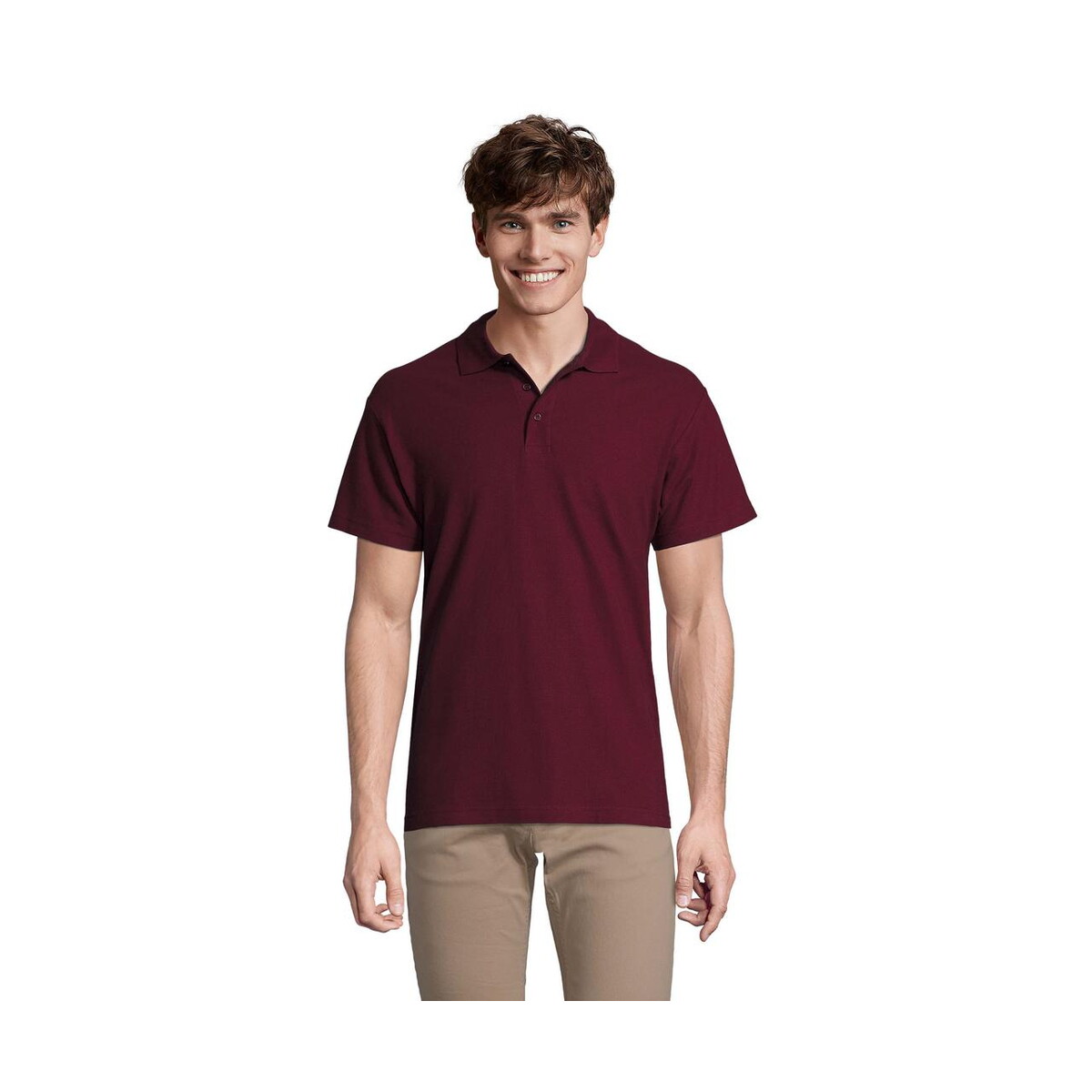 Koszulki polo z logo – spring ii men polo 210g spring ii s11362-bg SPRING II MEN Polo 210g SPRING II s11362-bg