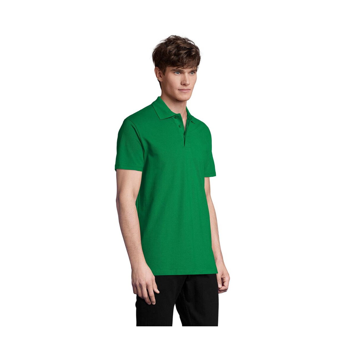 Koszulki polo z logo – spring ii men polo 210g spring ii s11362-kg-side SPRING II MEN Polo 210g SPRING II s11362-kg-side