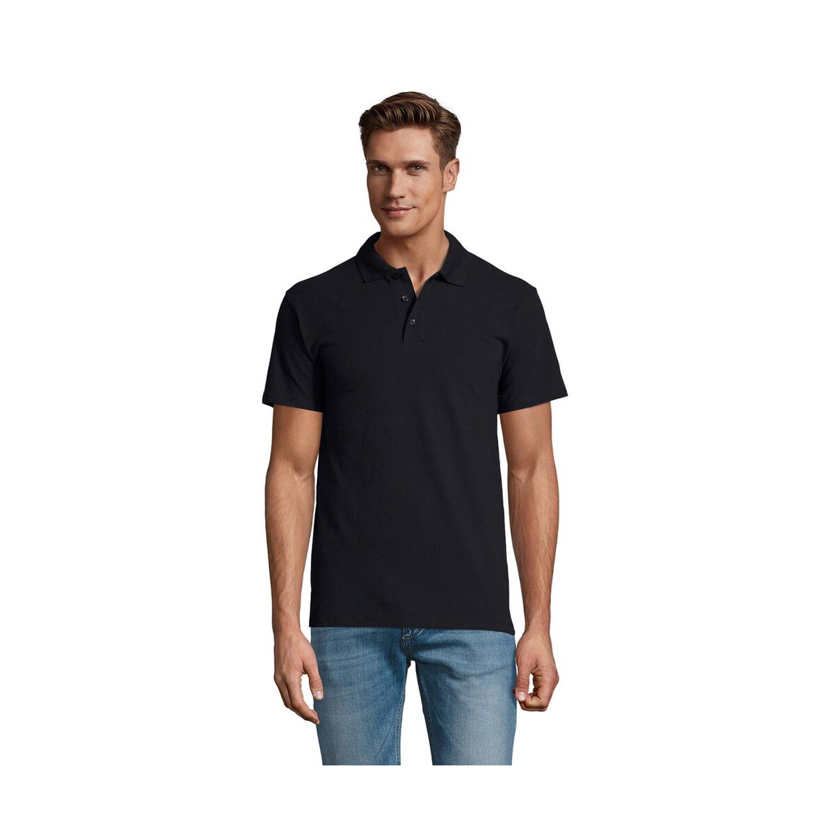 Koszulki polo z logo – spring ii men polo 210g spring ii s11362-ny SPRING II MEN Polo 210g SPRING II s11362-ny
