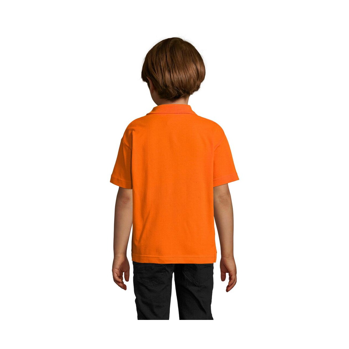 Koszulki polo z logo – summer ii kids polo 170g summer ii kids s11344-or-back SUMMER II KIDS Polo 170g SUMMER II KIDS s11344-or-back