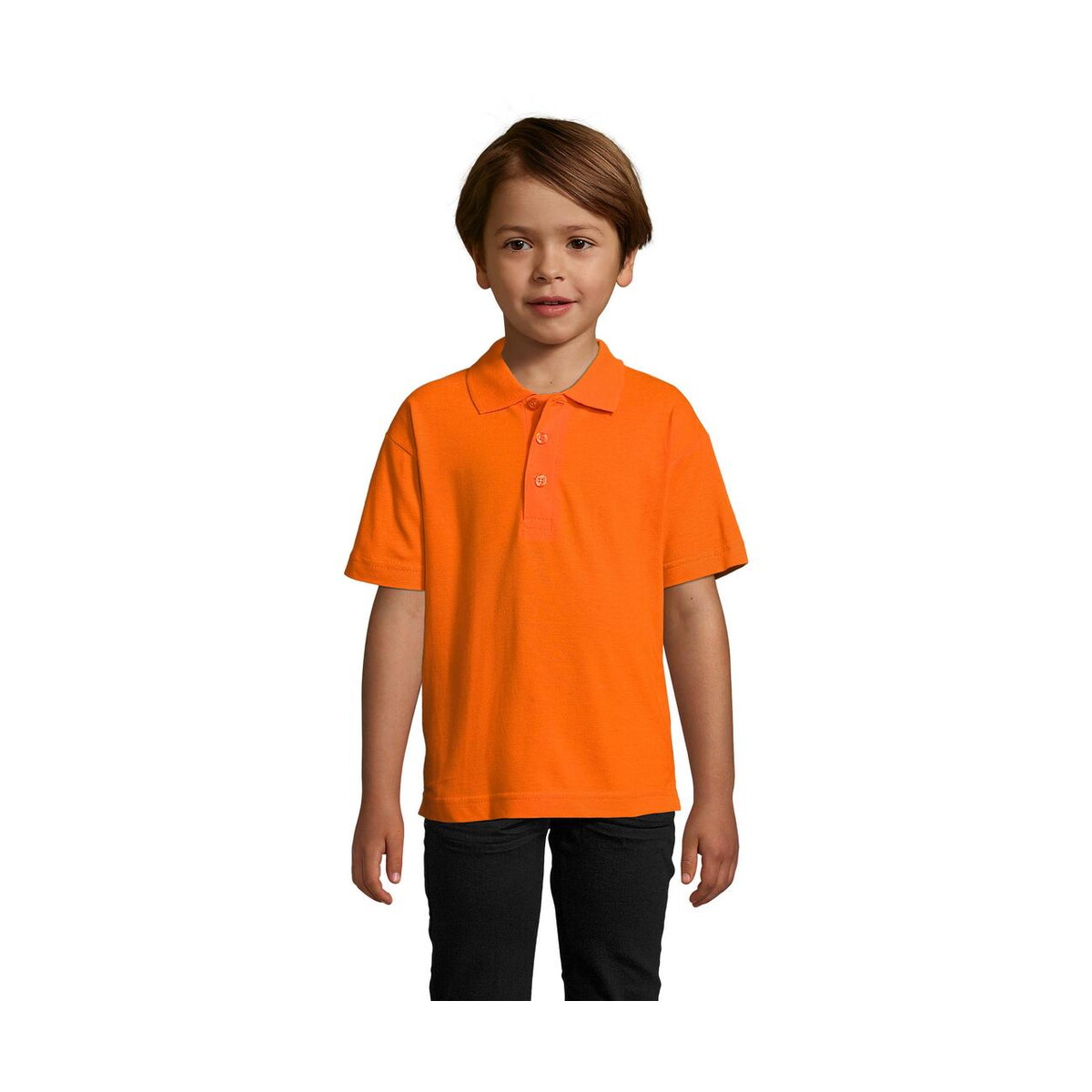 Koszulki polo z logo – summer ii kids polo 170g summer ii kids s11344-or SUMMER II KIDS Polo 170g SUMMER II KIDS s11344-or