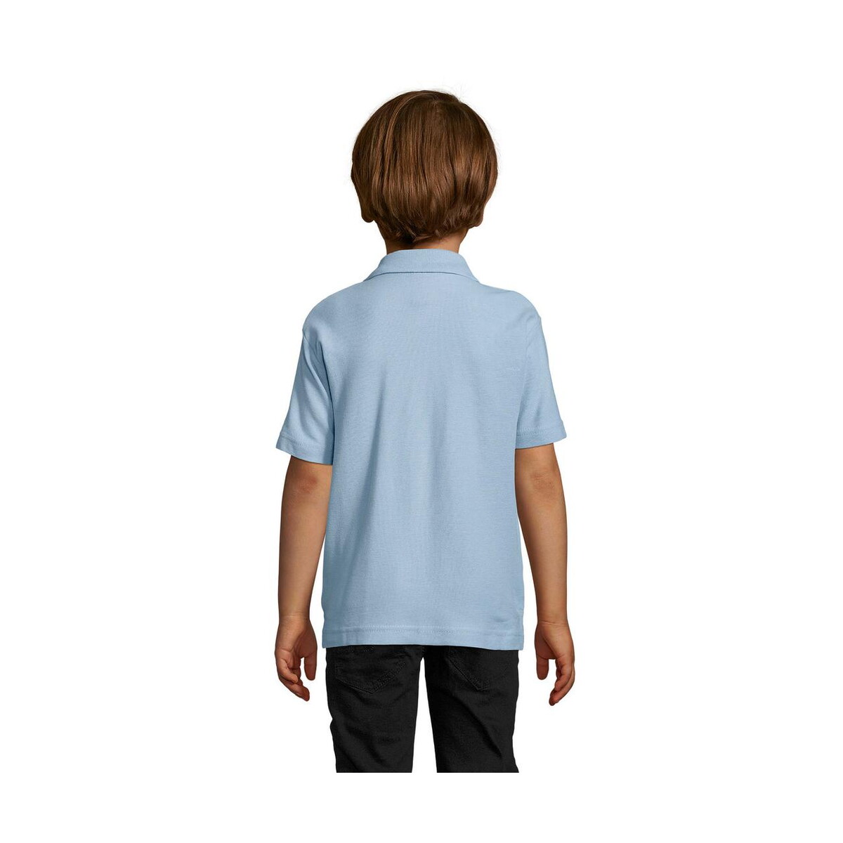 Koszulki polo z logo – summer ii kids polo 170g summer ii kids s11344-sp-back SUMMER II KIDS Polo 170g SUMMER II KIDS s11344-sp-back