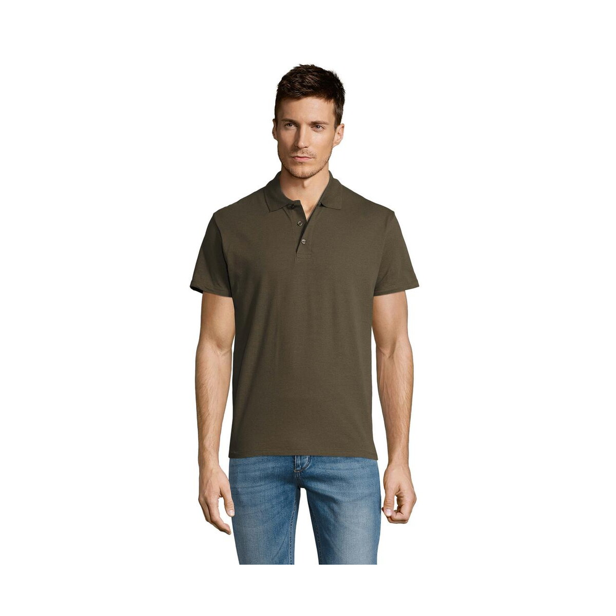 Koszulki polo z logo – summer ii men polo 170g summer ii s11342-ar SUMMER II MEN polo 170g SUMMER II s11342-ar