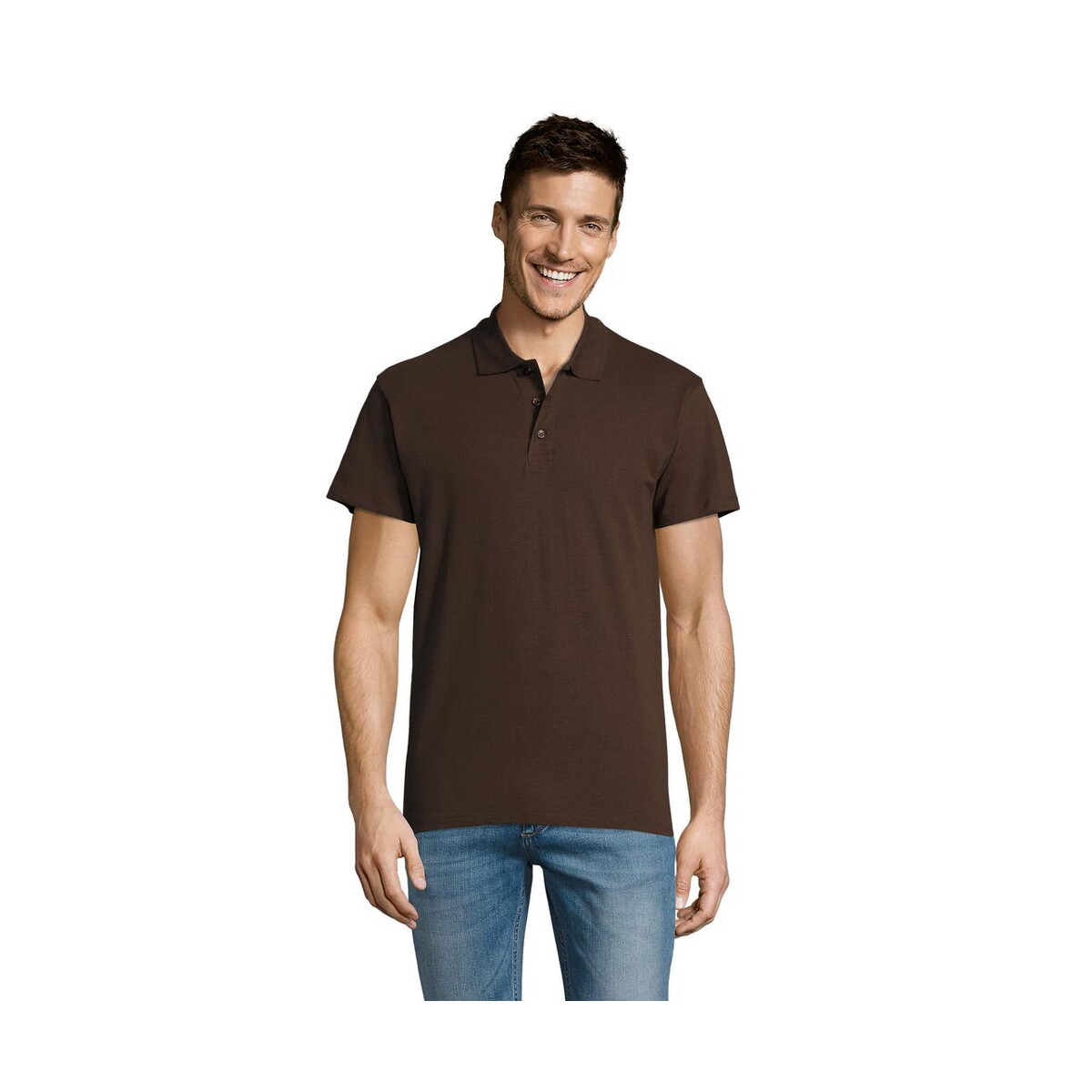 Koszulki polo z logo – summer ii men polo 170g summer ii s11342-ch SUMMER II MEN polo 170g SUMMER II s11342-ch
