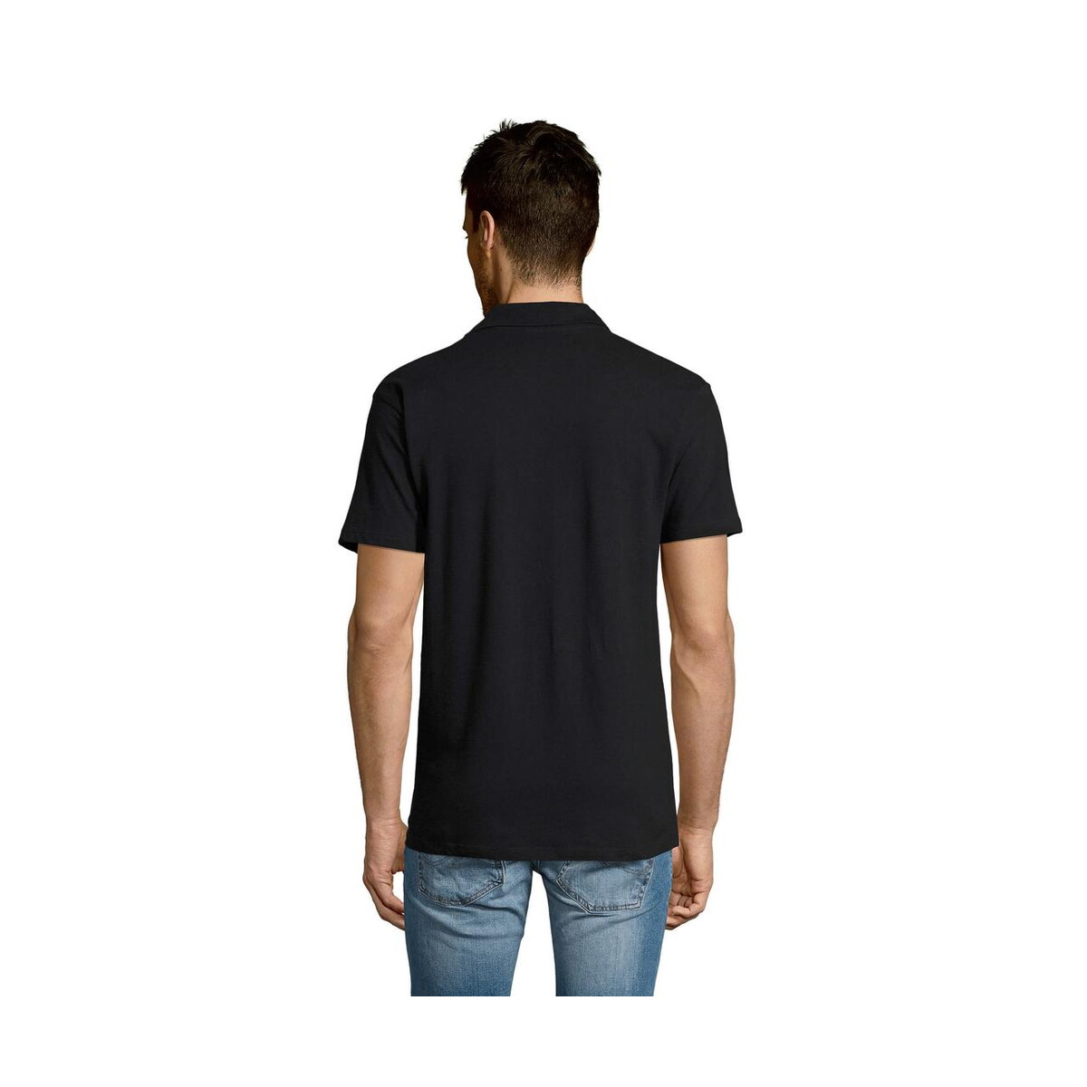 Koszulki polo z logo – summer ii men polo 170g summer ii s11342-ny-back SUMMER II MEN polo 170g SUMMER II s11342-ny-back