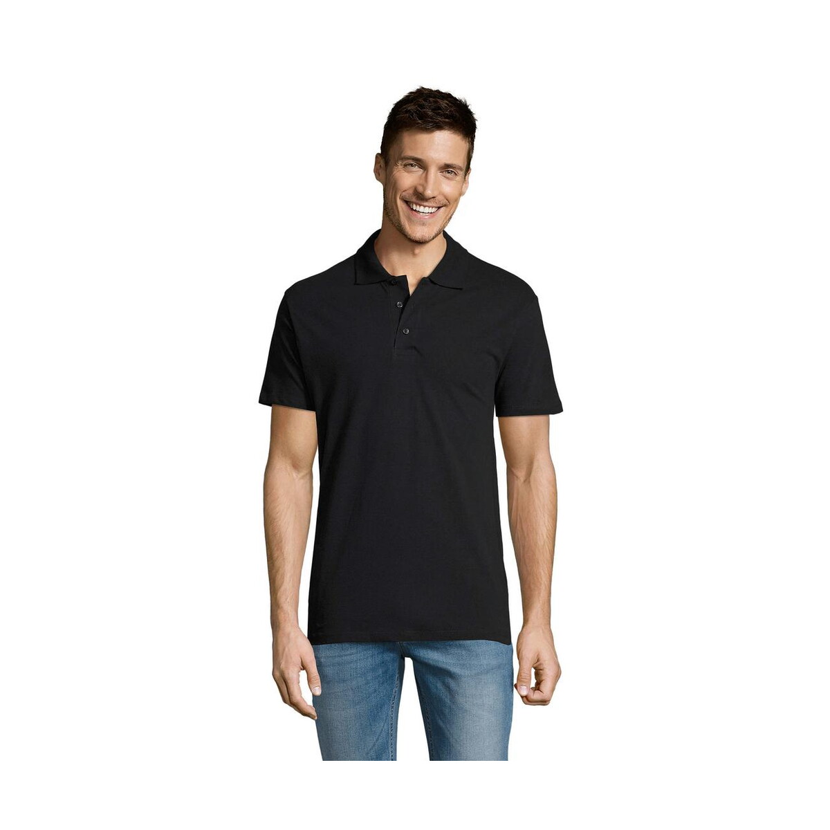Koszulki polo z logo – summer ii men polo 170g summer ii s11342-ny SUMMER II MEN polo 170g SUMMER II s11342-ny