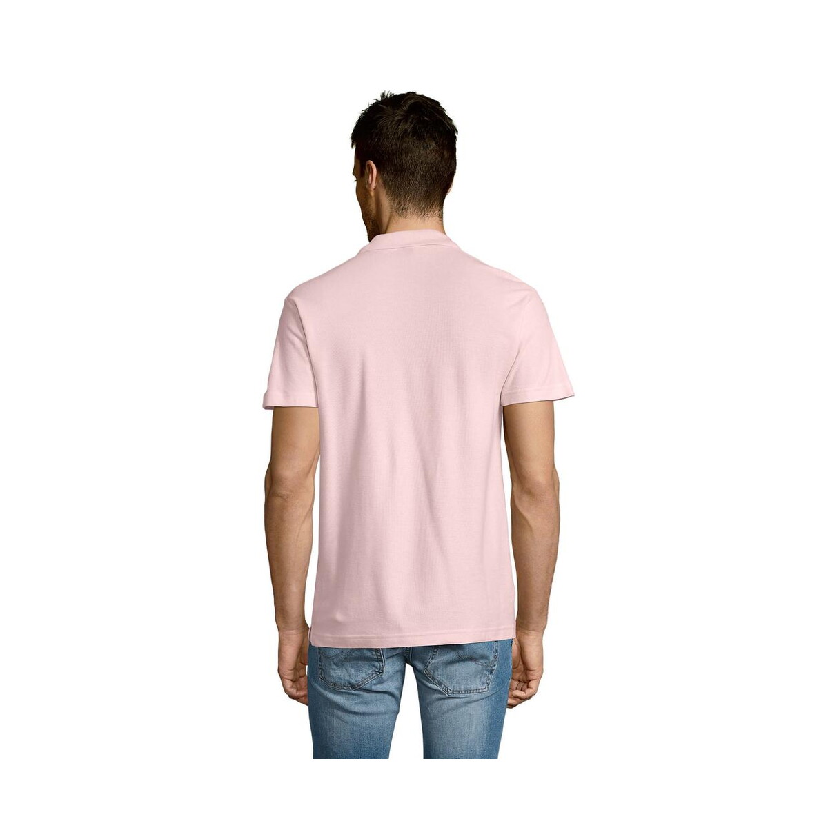 Koszulki polo z logo – summer ii men polo 170g summer ii s11342-pk-back SUMMER II MEN polo 170g SUMMER II s11342-pk-back