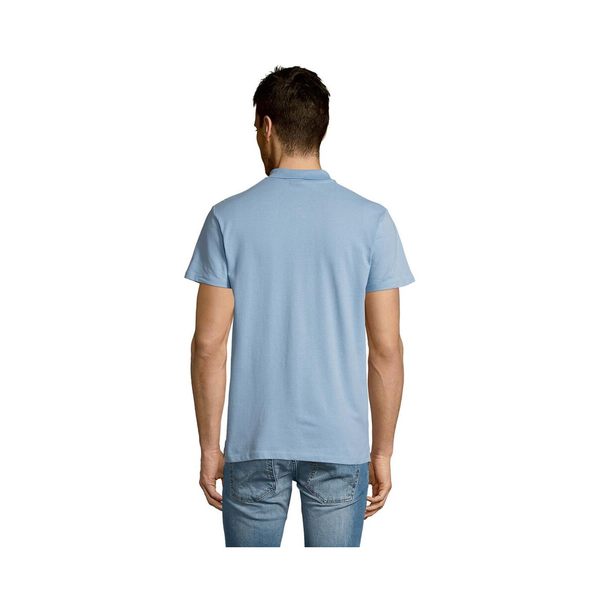 Koszulki polo z logo – summer ii men polo 170g summer ii s11342-sp-back SUMMER II MEN polo 170g SUMMER II s11342-sp-back