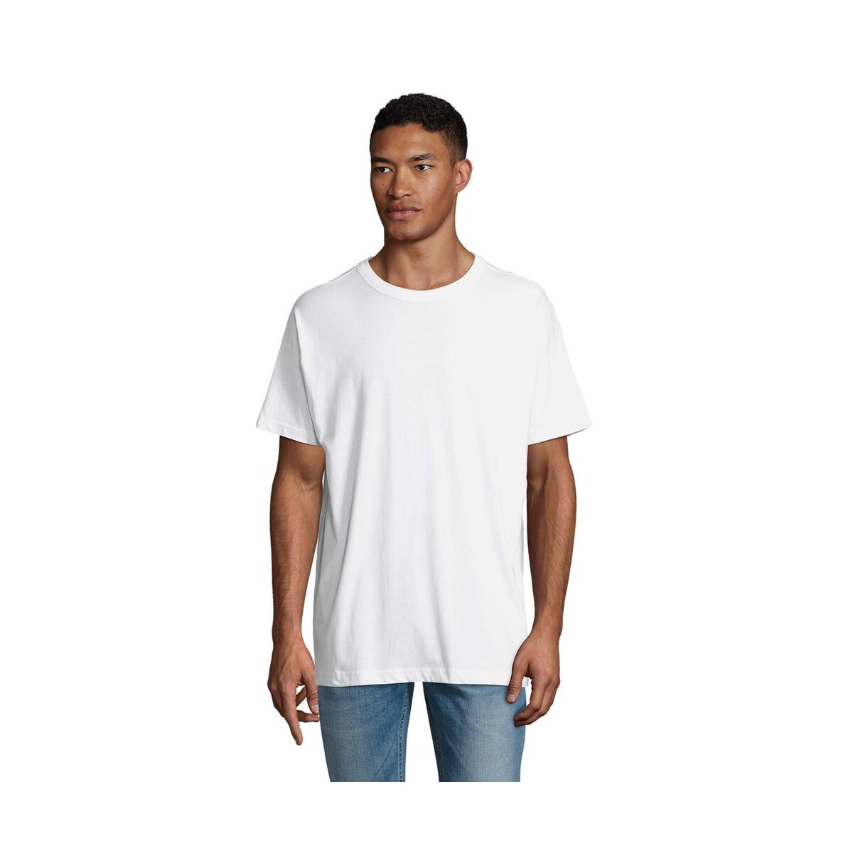 BOXY MEN T-SHIRT OVERSIZE BOXY MEN s03806-wh