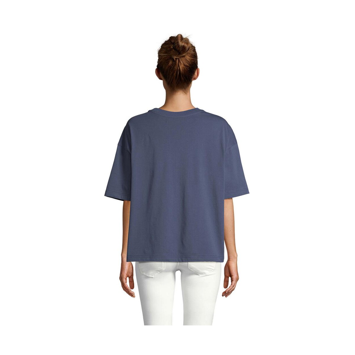 Koszulki z logo – boxy women t-shirt oversize boxy women s03807-dm-back BOXY WOMEN T-SHIRT OVERSIZE BOXY WOMEN s03807-dm-back