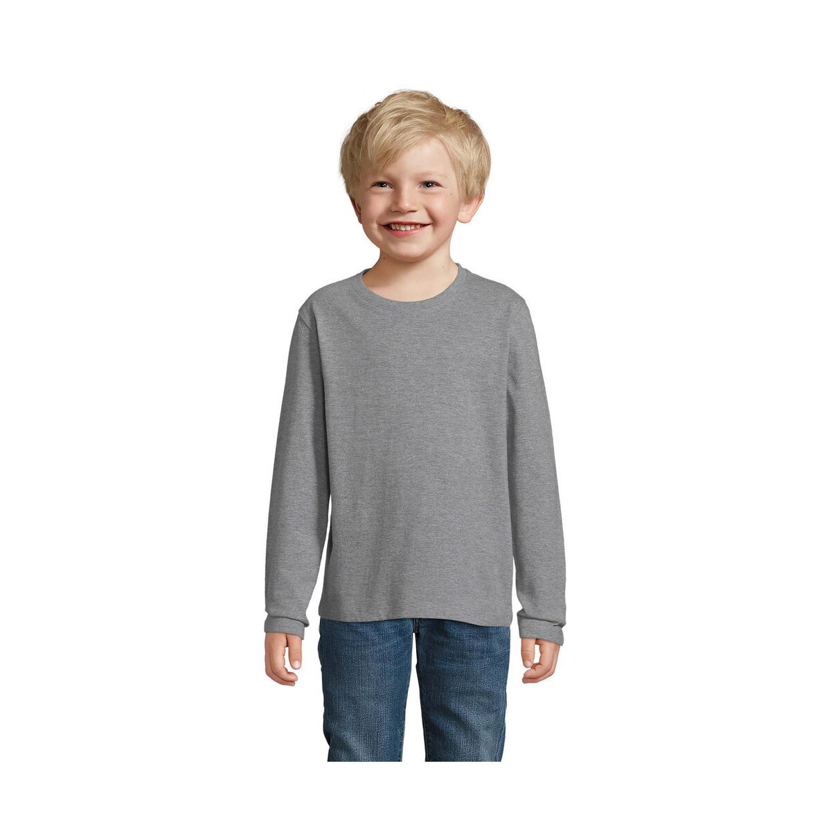 Koszulki z logo – imperial dziecięca bluzka imperial lsl kids s02947-gm IMPERIAL dziecięca bluzka IMPERIAL LSL KIDS s02947-gm
