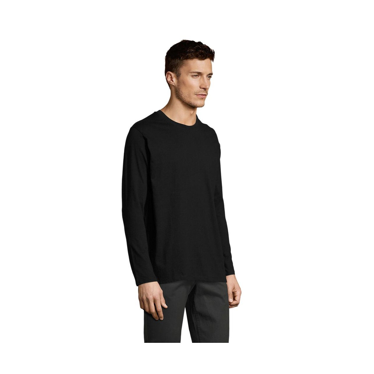 Koszulki z logo – imperial lsl men t-shirt 190g imperial lsl men s02074-db-side IMPERIAL LSL MEN t-shirt 190g IMPERIAL LSL MEN s02074-db-side