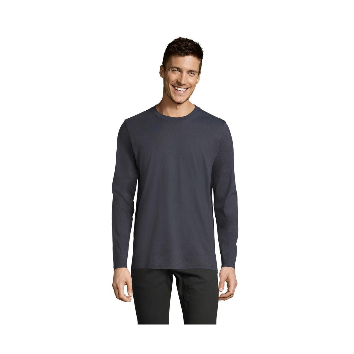 Koszulki z logo – imperial lsl men t-shirt 190g imperial lsl men s02074-mu IMPERIAL LSL MEN t-shirt 190g IMPERIAL LSL MEN s02074-mu