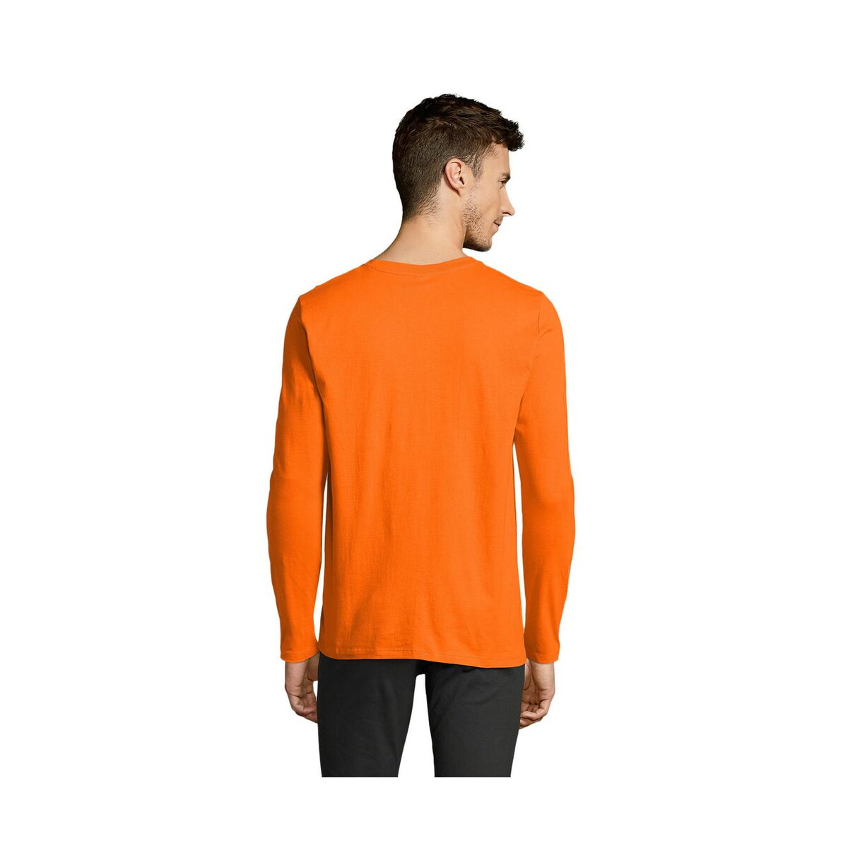 Koszulki z logo – imperial lsl men t-shirt 190g imperial lsl men s02074-or-back IMPERIAL LSL MEN t-shirt 190g IMPERIAL LSL MEN s02074-or-back