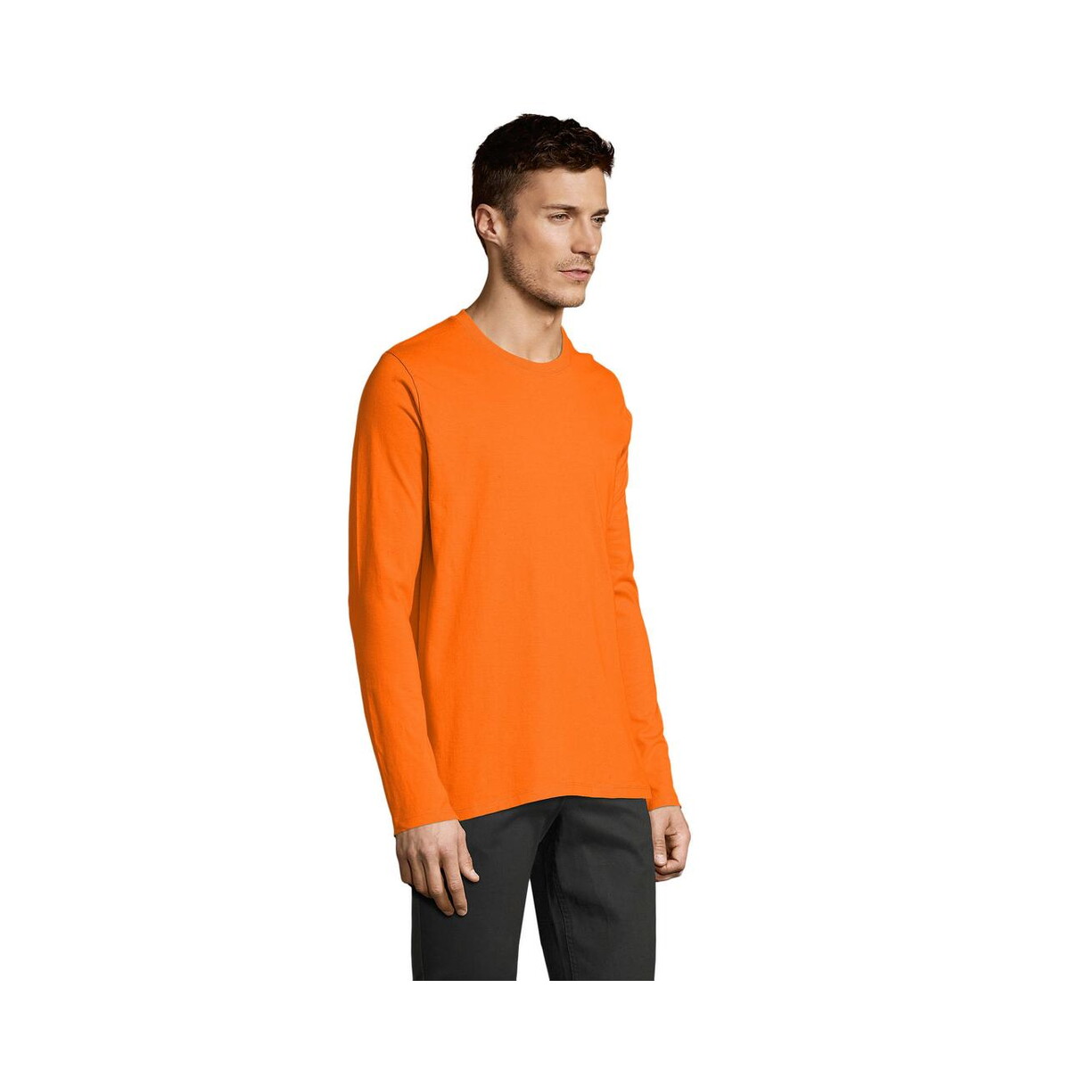 Koszulki z logo – imperial lsl men t-shirt 190g imperial lsl men s02074-or-side IMPERIAL LSL MEN t-shirt 190g IMPERIAL LSL MEN s02074-or-side
