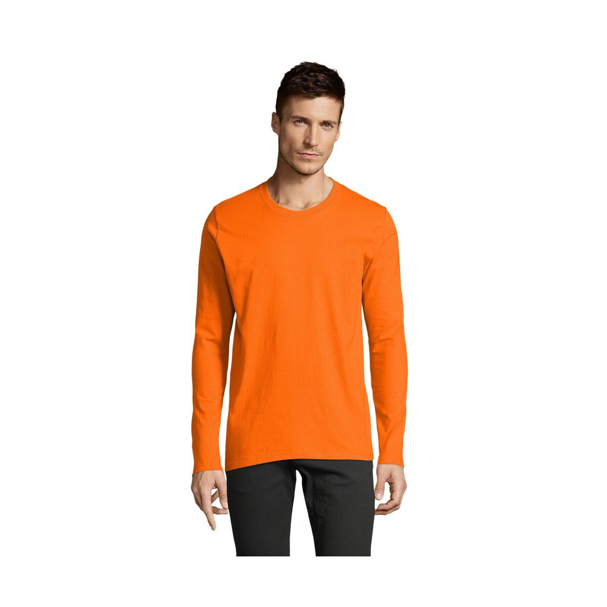 Koszulki z logo – imperial lsl men t-shirt 190g imperial lsl men s02074-or IMPERIAL LSL MEN t-shirt 190g IMPERIAL LSL MEN s02074-or