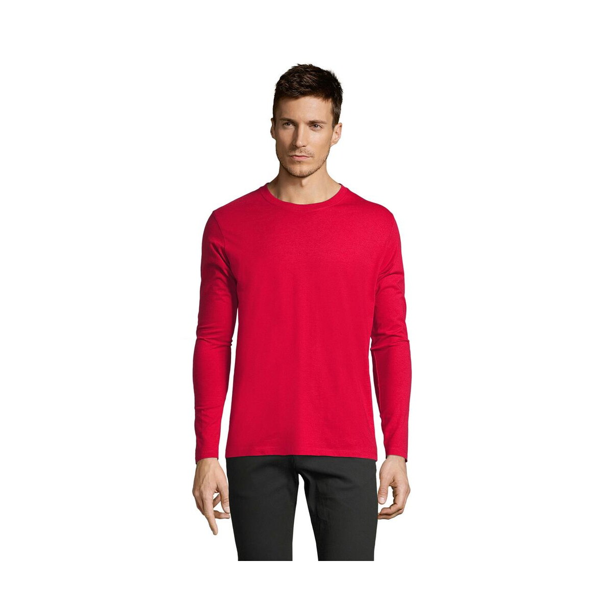 Koszulki z logo – imperial lsl men t-shirt 190g imperial lsl men s02074-rd IMPERIAL LSL MEN t-shirt 190g IMPERIAL LSL MEN s02074-rd