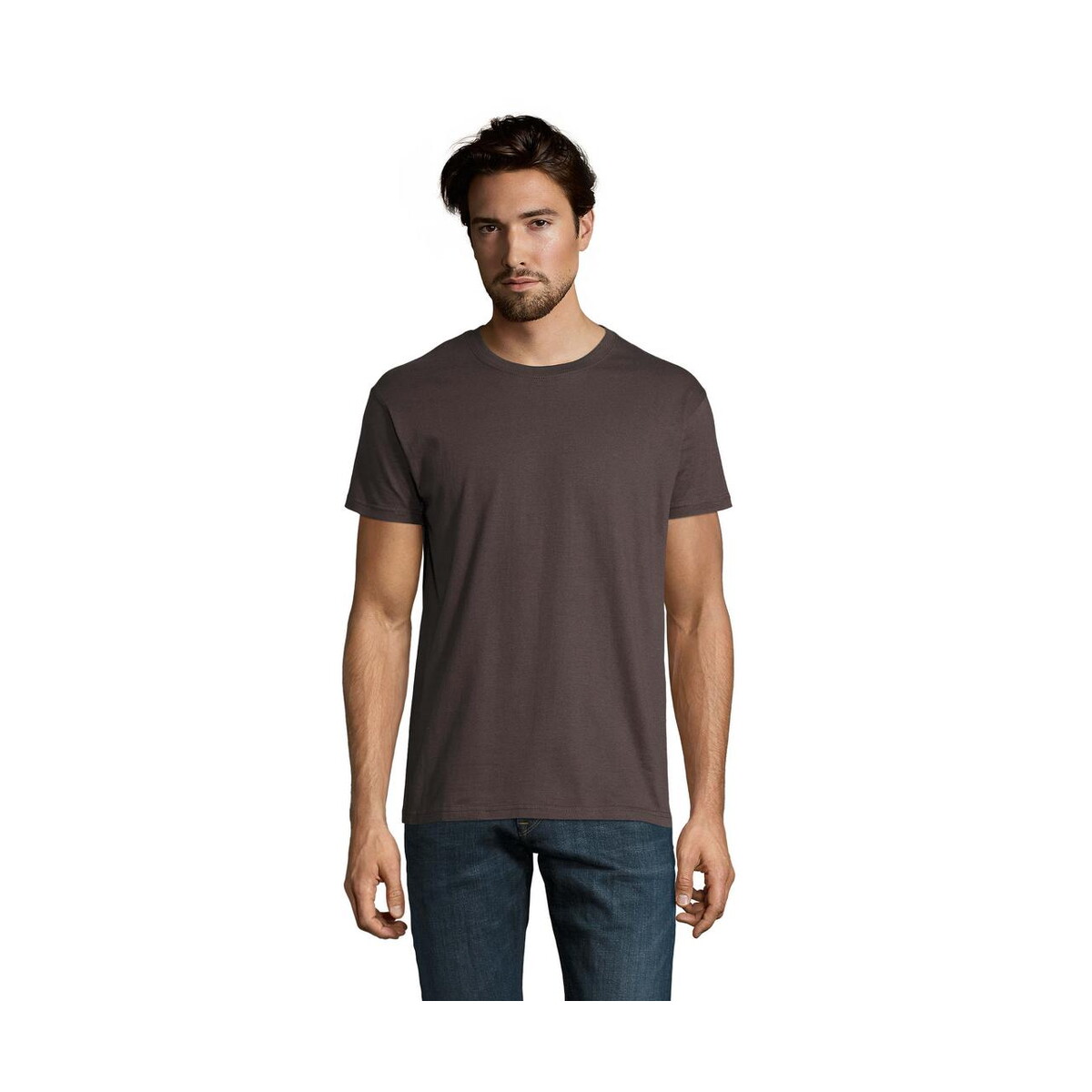 Koszulki z logo – imperial men t-shirt 190g imperial s11500-dg IMPERIAL MEN T-Shirt 190g IMPERIAL s11500-dg