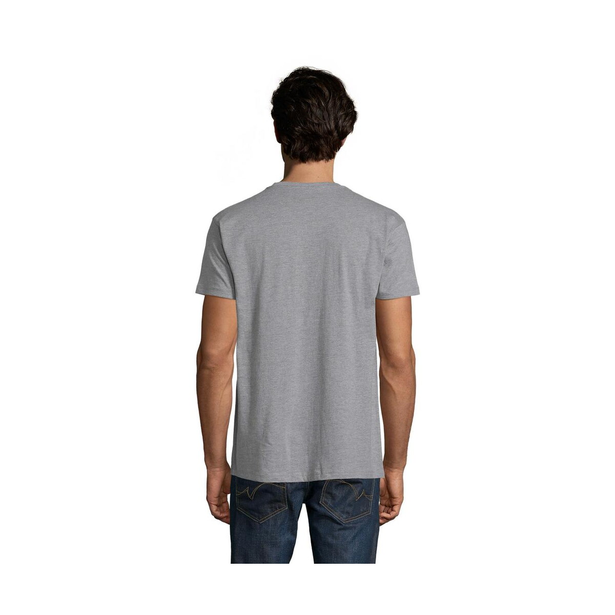 Koszulki z logo – imperial men t-shirt 190g imperial s11500-gm-back IMPERIAL MEN T-Shirt 190g IMPERIAL s11500-gm-back