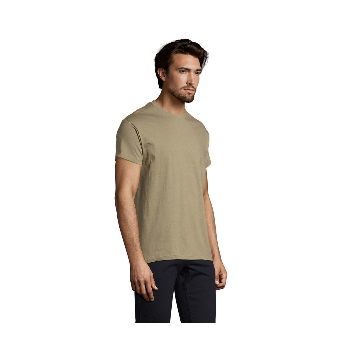 Koszulki z logo – imperial men t-shirt 190g imperial s11500-kh-side IMPERIAL MEN T-Shirt 190g IMPERIAL s11500-kh-side