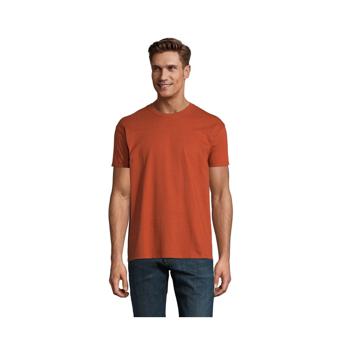 Koszulki z logo – imperial men t-shirt 190g imperial s11500-te IMPERIAL MEN T-Shirt 190g IMPERIAL s11500-te