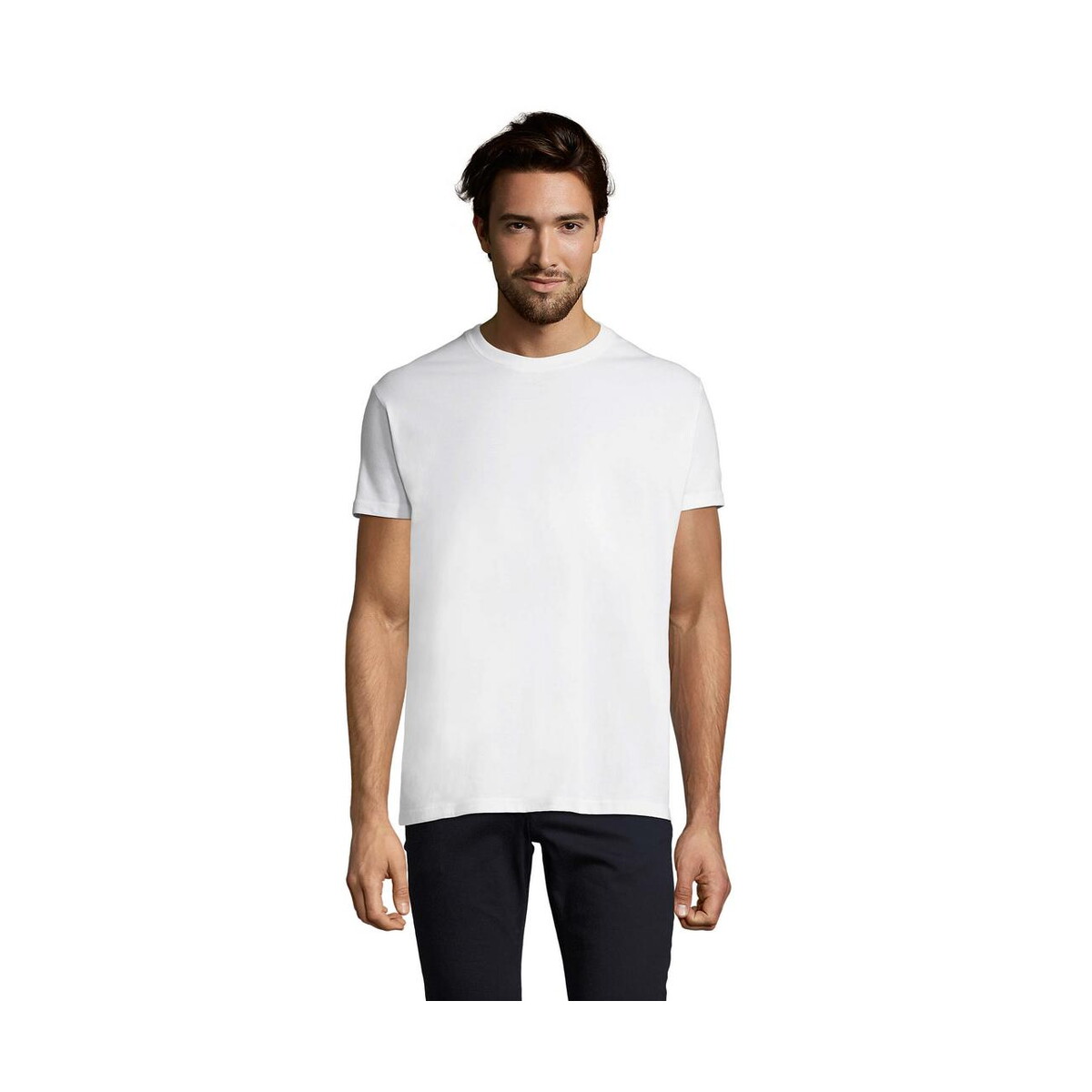 Koszulki z logo – imperial men t-shirt 190g imperial s11500-wh IMPERIAL MEN T-Shirt 190g IMPERIAL s11500-wh