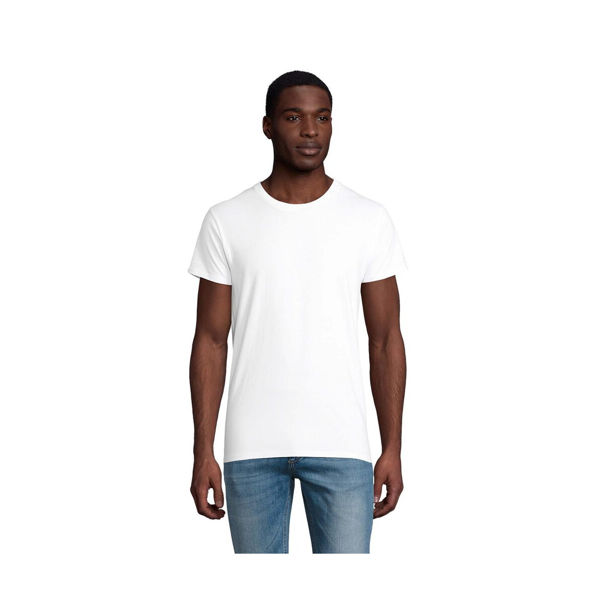 Koszulki z logo – koszulka męska pioneer 175g pioneer men s03565-wh Koszulka męska PIONEER 175g PIONEER MEN s03565-wh
