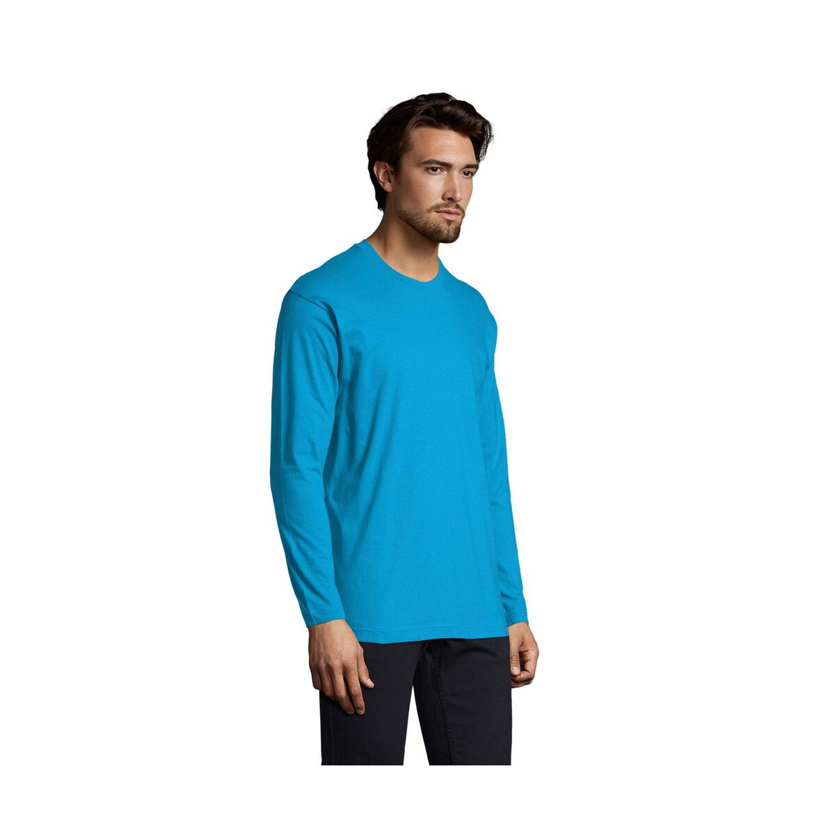 Koszulki z logo – koszulka monarch men 150g monarch s11420-aq-side Koszulka MONARCH MEN 150g MONARCH s11420-aq-side