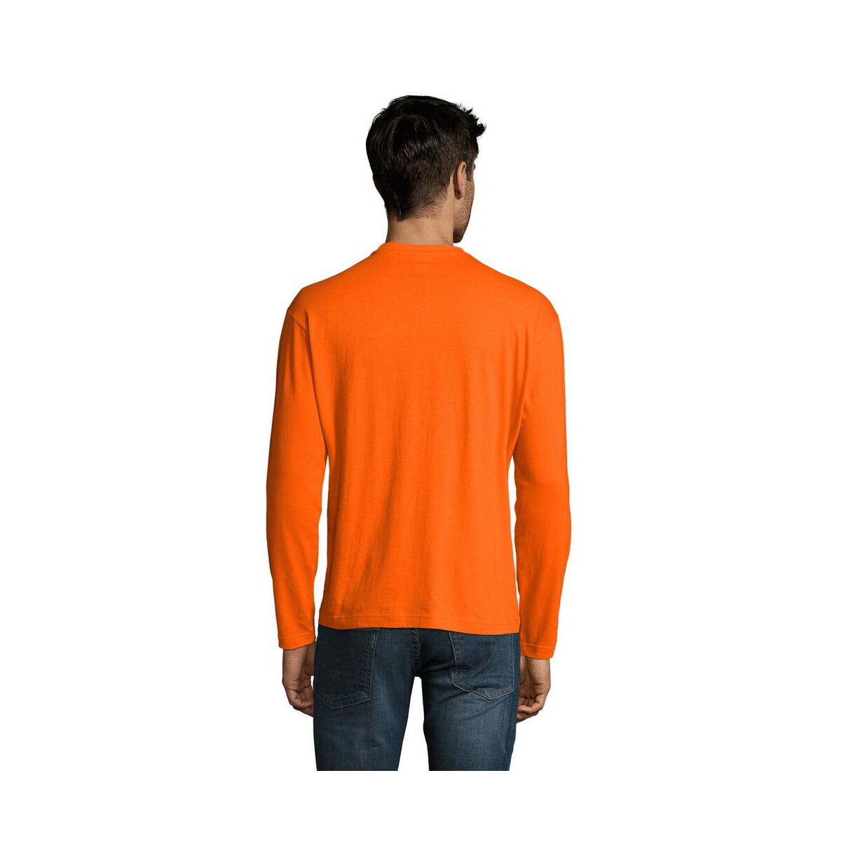 Koszulki z logo – koszulka monarch men 150g monarch s11420-or-back Koszulka MONARCH MEN 150g MONARCH s11420-or-back