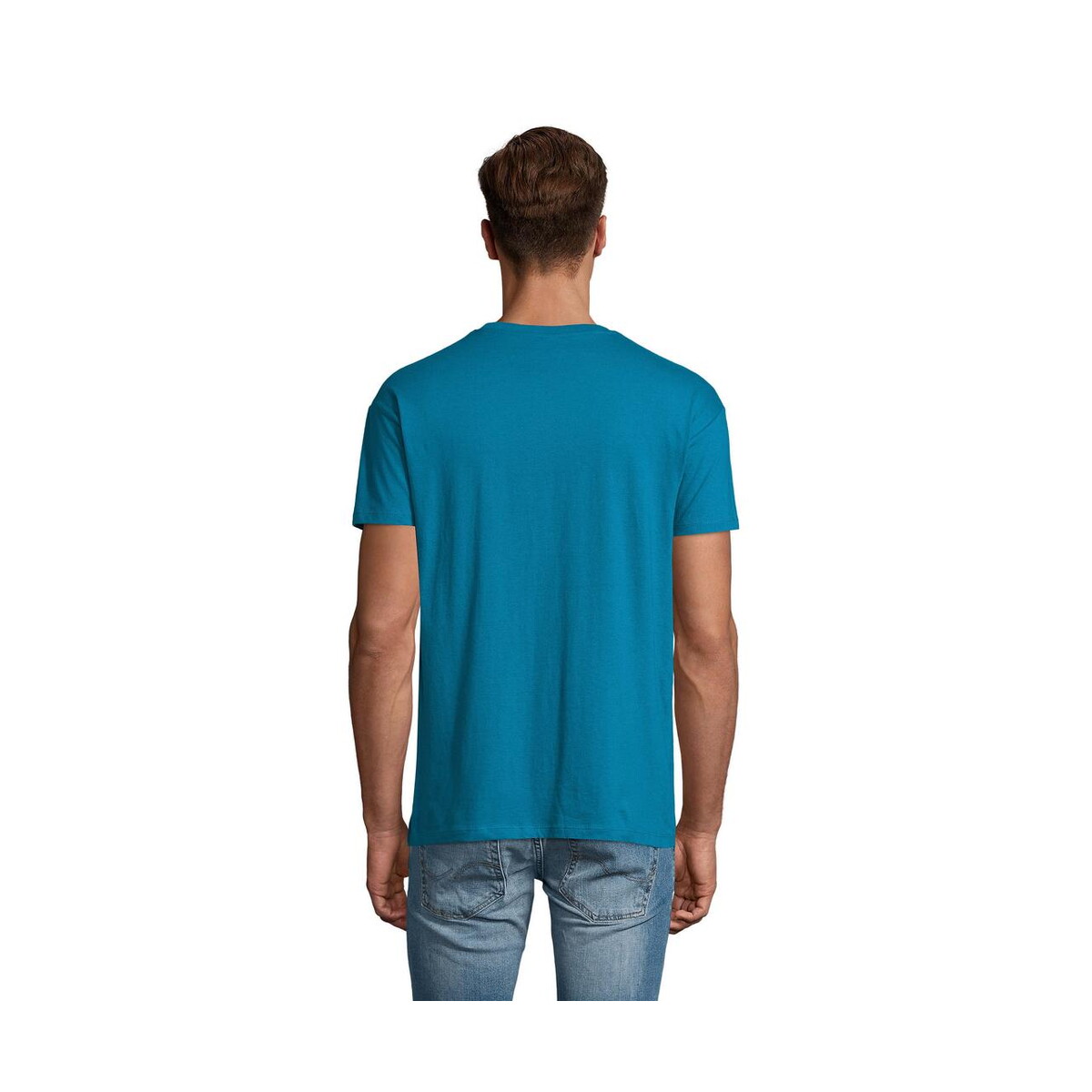 Koszulki z logo – koszulka regent unisex 150g regent s11380-du-back Koszulka REGENT Unisex 150g REGENT s11380-du-back